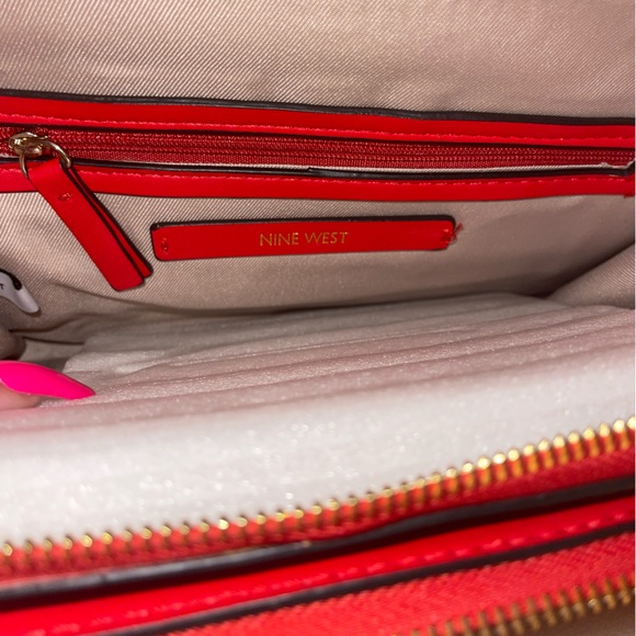 Cherry Red Crossbody Purse - Picture 5 of 10